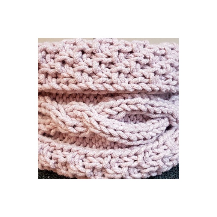 BIG SNOOD AUX ENTRELACS BIG SNOOD AUX ENTRELACS